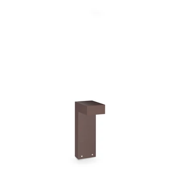 Lampadar exterior IdealLux SIRIO metal, sticla, maro, GX53, IP65 - 369884