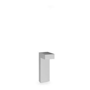 Lampadar exterior IdealLux SIRIO metal, sticla, gri, GX53, IP65 - 369891