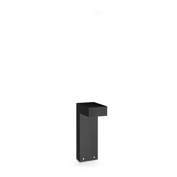 Lampadar exterior IdealLux SIRIO metal, sticla, negru, GX53, IP65 - 369914