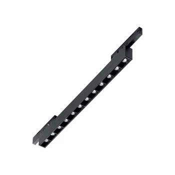 Sursa de lumina pentru sina magnetica IdealLux DEVA metal, negru, LED, 10W, 4000K, 1200Lm - 369938