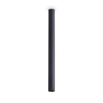 Plafoniera IdealLux LOOK metal, negru, LED, 5W, 3000K, 500Lm - 370897