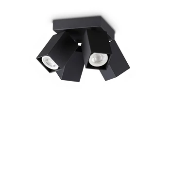 Plafoniera IdealLux DYNAMITE metal, negru, GU10 - 371313