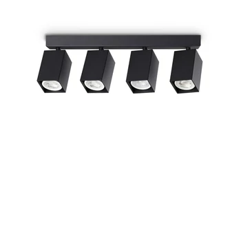 Plafoniera IdealLux DYNAMITE metal, negru, GU10 - 371368