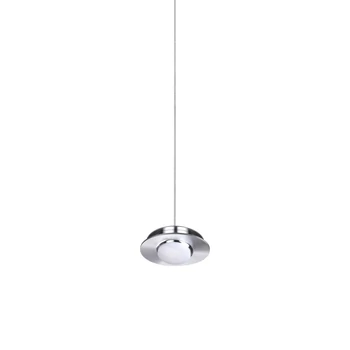 Pendul IdealLux MAPA metal, sticla, crom, alb, LED, 3,5W, 3000K, 380Lm - 372686