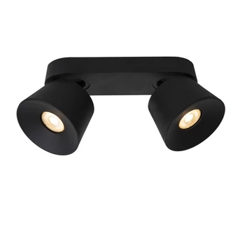 Spot Lucide TRIGONO metal, negru, GU10 - 09935/02/30