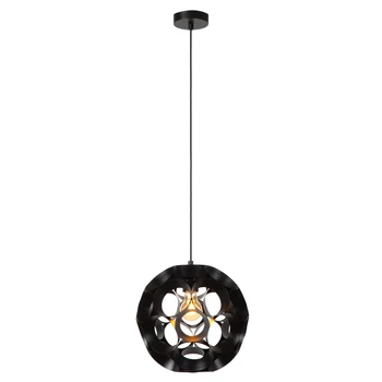 Pendul Lucide HANNELORE metal,negru,E27 - 10423/30/30