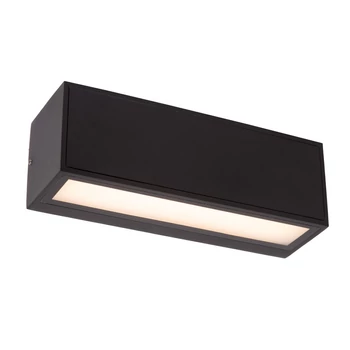 Aplica de perete exterioara Lucide SUTTON metal, negru, LED, 1.5W, 82lm, 2700K-3000K, IP54 - 15813/02/30