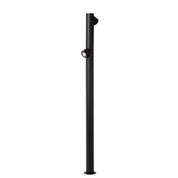 Lampadar exterior Lucide IBAMBA metal,negru,LED,3000K,12W,660Lm,IP65 - 15850/10/30