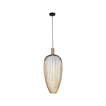 Pendul Lucide AURELIE metal, negru, auriu, GU10, 25W - 21442/01/10