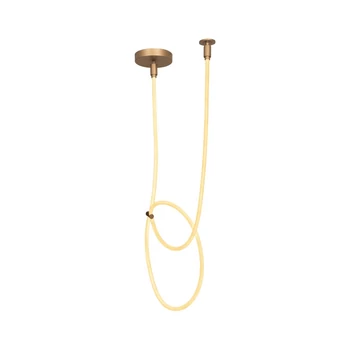 Pendul Lucide JANDERIN metal, sampanie, LED, 36W, 2300lm, 2200K-3300K - 24105/36/05