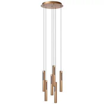 Pendul Lucide GRIFFITH metal,plastic,bronz,LED,2700K-4000K,45W,9000Lm - 24403/42/04