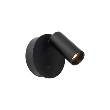 Spot Lucide TONI metal, negru, LED, 2W, 120lm, 2700K-4000K - 29933/02/30