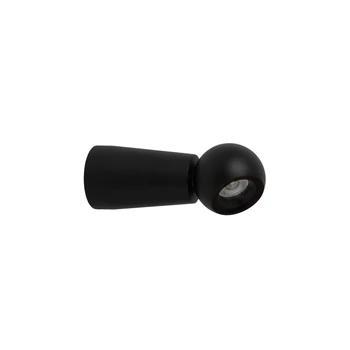 Aplica de perete pentru baie Lucide IPSOS metal,negru,LED,2700K,6W,420Lm,IP54 - 33200/05/30