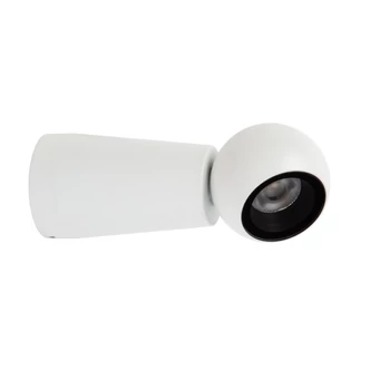 Aplica de perete pentru baie Lucide IPSOS metal,alb,LED,2700K,6W,420Lm,IP54 - 33200/05/31