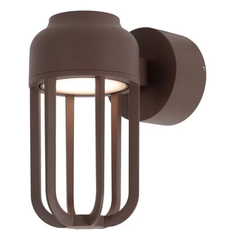 Aplica de perete exterioara Lucide WELLS metal, maro, LED, 8W, 540lm, 2700K, IP54 - 33808/08/97