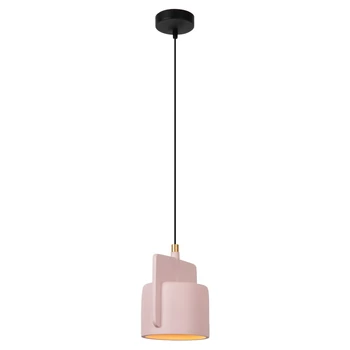 Pendul Lucide NINJA metal,beton,negru,pink,E27 - 44415/16/66