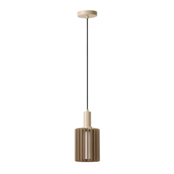 Pendul Lucide LAMBRES metal,taupe,E27 - 45410/15/41