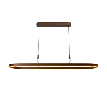 Pendul Lucide LIANE metal, maro, LED, 40W, 1800lm, 2700K-4000K - 46404/99/97