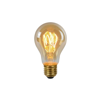 Bec cu LED Lucide BULB sticla, chihlimbar, E27, 4.9W, 420lm, 2200K - 49042/95/62
