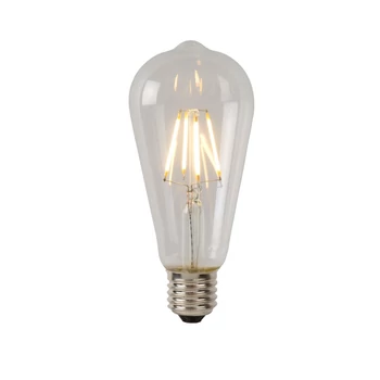 BEC cu led Lucide BULB sticla,transparent,E27-LED,2700K,7W,1480Lm - 49084/07/60