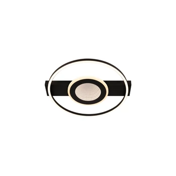 Plafoniera Lucide MARCIA metal, acril, negru, alb, LED, 32W, 1100lm, 2700K - 53100/30/30