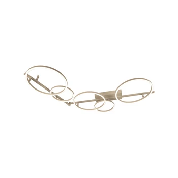 Plafoniera Lucide NICOLA metal, bej, LED, 37W, 1600lm, 2700K-4000K - 53113/36/41