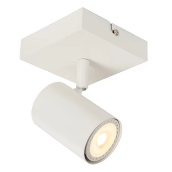Spot Lucide AMIGO metal, alb, GU10, 40W - 53910/01/31