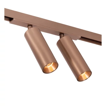 Sursa de lumina pentru sina magnetica Lucide LINIAL MOXX metal, sampanie, LED, 10W, 825lm - 55902/20/05