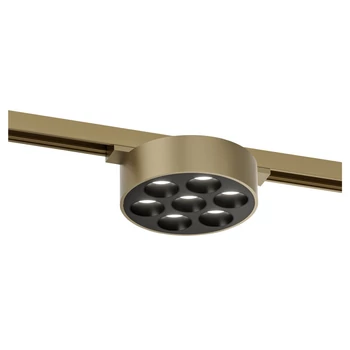 Sursa de lumina pentru sina magnetica Lucide LINIAL XAVI metal, sampanie, LED, 7W, 400lm - 55908/08/05
