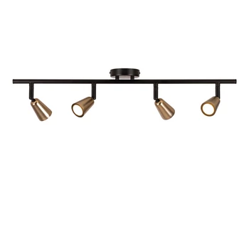 Spot Lucide TIANA metal, negru, sampanie, GU10, 25W - 65901/04/05