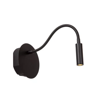 Aplica de perete Lucide JOLIJN metal,negru,LED,3000K,2W,140Lm - 77289/03/30