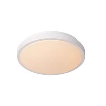 Plafoniera pentru baie Lucide DASHER metal, acril, alb, LED, 2700K, 12W, 700lm, IP44 - 79110/30/31