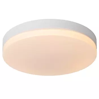 Plafoniera pentru baie Lucide BISKIT metal, acril, alb, LED, 2700K, 36W, 2050lm, IP44 - 79111/40/31