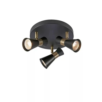 Spot Markslöjd FOLIE metal, negru, GU10 - MS-108626