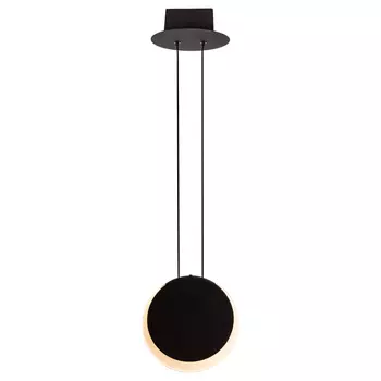 Pendul Maxlight SUNSET metal, negru, LED, 3000K, 6W, 360lm - P0488