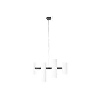 Pendul Maxlight LAXER metal, negru, alb, GU10 - P0502