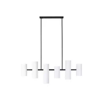 Pendul Maxlight LAXER metal, negru, alb, GU10 - P0504