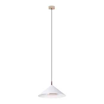 Pendul Maxlight VULCANO metal, auriu, alb, LED, 3000K, 5W, 215lm - P0505