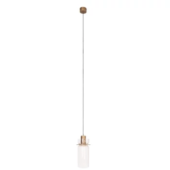 Pendul Maxlight SIGNATURE metal, sticla, alama, alb, LED, 3000K, 8W, 800lm - P0531