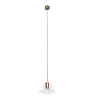 Pendul Maxlight SIGNATURE metal, sticla, alama, alb, LED, 3000K, 8W, 800lm - P0532