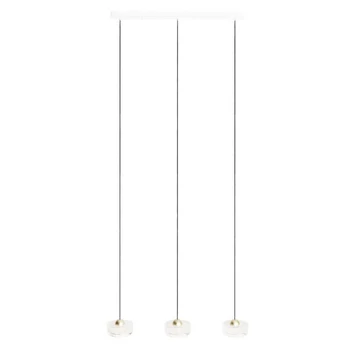 Pendul Maxlight LIPARI metal, acril, auriu, transparent, LED, 22W, 1610lm, 3000K - P0545