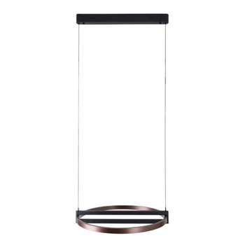 Pendul Maxlight SINGAPUR metal, negru, cafeniu, LED, 3000K, 48W, 2880lm - P0552