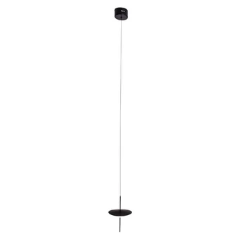 Pendul Maxlight CONE metal, acril, negru, alb, LED, 3000K, 12W, 650lm - P0554