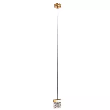 Pendul Maxlight VETRO metal, sticla, bronz, alb, LED-TRIAC, 3000K, 4.5W, 360lm - P0573D