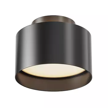 Plafoniera Maytoni Planet metal, negru, LED, 3000K, 16W, 800lm - C009CW-L16B