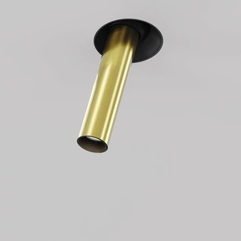 Spot incastrabil Maytoni FOCUS T metal, negru, alama, LED, 7W, 3000K, 460 Lm - C140TRS-L200-7W3K-BBS