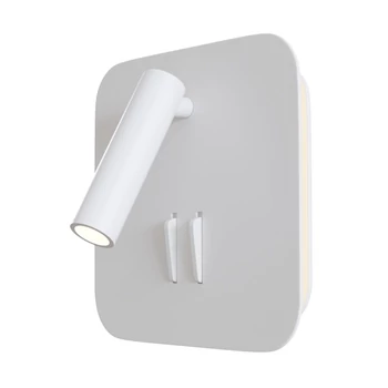 Aplica de perete Maytoni Ios 176 metal, alb, LED, 3000K, 9W, 550lm - C175-WL-01-6W-W