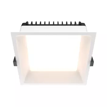 Spot incastrabil Maytoni OKNO metal, alb, LED, 3000K, 18W, 1350lm - DL054-18W3K-W