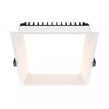 Spot incastrabil Maytoni OKNO metal, alb, LED, 4000K, 24W, 1800lm - DL054-24W4K-W