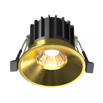 Spot incastrabil Maytoni ROUND metal, alama, LED, 3000K, 12W, 930lm - DL058-12W3K-BS